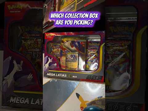Pokemon Collection Boxes! #pokemoncards #megaevolution