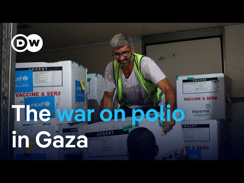 Polio vaccine for 1 million people delivered to Gaza | DW News