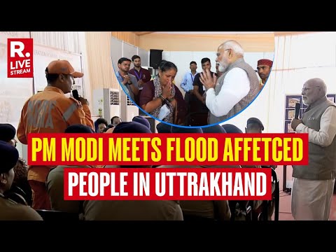 PM Narendra Modi LIVE: PM Meets With Flood Affected People In Dehradun, Uttarakhand