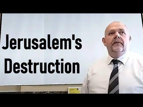 Jerusalem's Destruction  Burning  Ezekiel chapter 5 - Mark Fitzpatrick Sermon