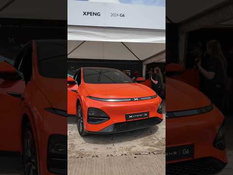 Quick look at the XPENG G6 Performance at Goodwood #electricvehicle #xpengg6 #ev