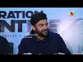 పెద్ద డాడీ ఇంకా చూడలేదు షూటింగ్ లో ఉన్నారు | Operation Valentine Movie Success Meet | Varun Tej  - 03:06 min - News - Video