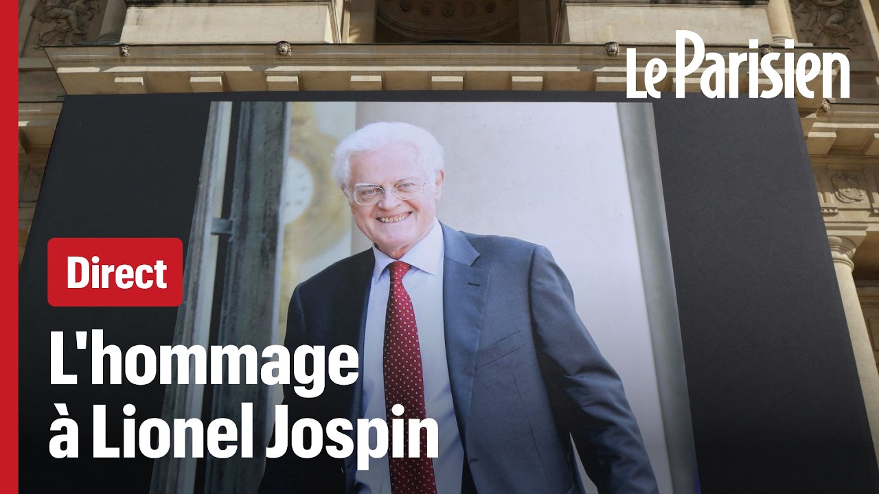 DIRECT. Suivez l'hommage national à Lionel Jospin aux Invalides