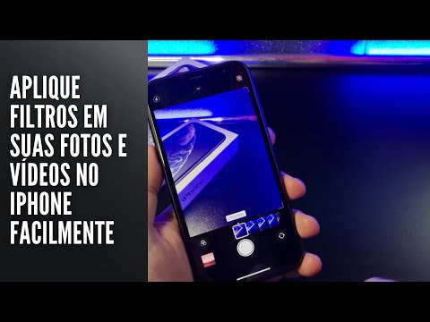 Aplique filtros em suas fotos e vídeos no iPhone facilmente