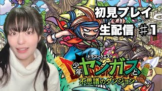 【ドラゴンクエスト 少年ヤンガスと不思議のダンジョン】初見プレイ生配信パート1※ネタバレやアドバイスはご遠慮ください