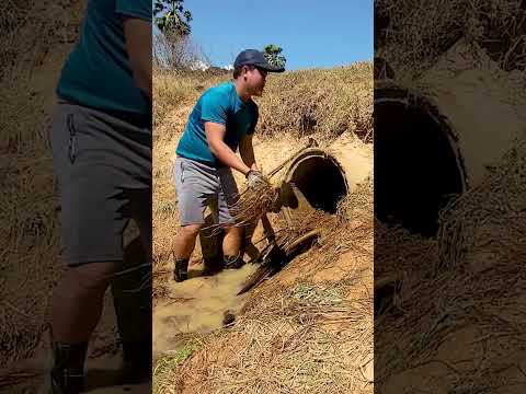 Serious Mud Removal – Culvert Reopened!