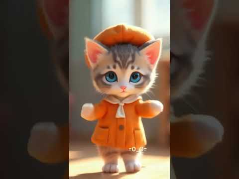 猫の動画サムネイル - #cat #catdance #funny #kitten