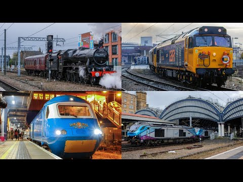 *Class 50s & Steam* Trains at York (04/12/21)