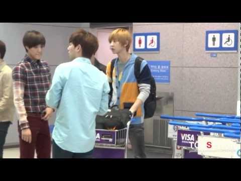 20120921 EXO-K Incheon Airport-2 (going to Jakarta)