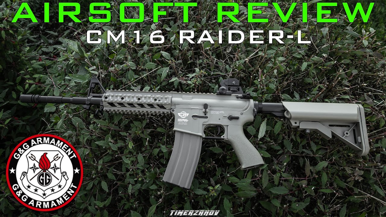 Airsoft Review #6 CM16 Raider-L G&G Armament AEG