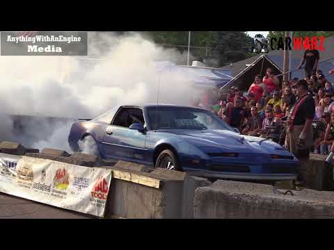 Pontiac Trans Am Formula 350 Burnout At Rod Benders Burnout Competition