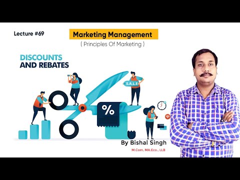 Discount & Rebate I Principles Of Marketing I Lecture_69 I By Bishal Singh