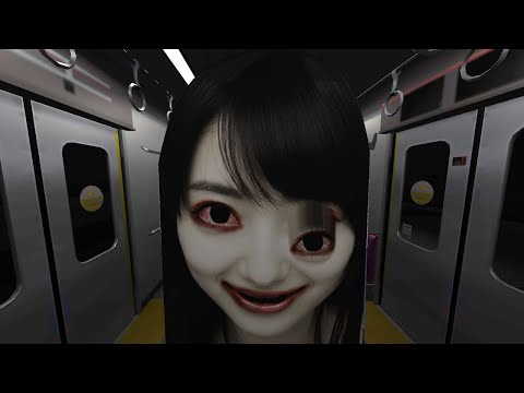 恐ろしい顔面が笑って追ってくる『恐怖の電車』のホラーゲームが怖すぎる【４番線  Platform 4】（絶叫あり）