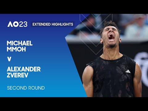 Michael Mmoh v Alexander Zverev Extended Highlights | Australian Open 2023 Second Round