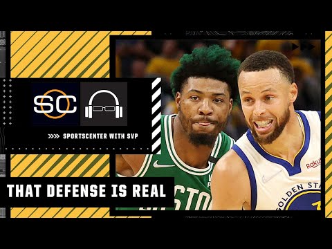 That defense is REAL! - Pat Bev biting his words after Celtics' win vs. Warriors | SC with SVP video clip