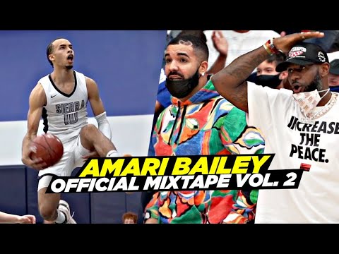Amari Bailey OFFICIAL Mixtape Vol. 2! The #1 Ranked GUARD IN THE NATION!