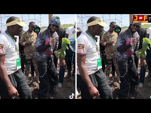 DIAMOND ALIVOPANDA MTI UGANDA NA KUUITA TIFFA MTOTO WAKE, ASHIKA JEMBE NAKUCHIMBA