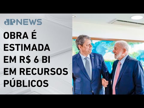 Lula e Tarcísio terão encontro para decidir quem vai licitar Túnel Santos-Guarujá