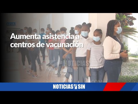 Aumenta asistencia a centros de vacunación