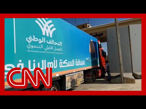 Clarissa Ward explains what aid has made it into Gaza