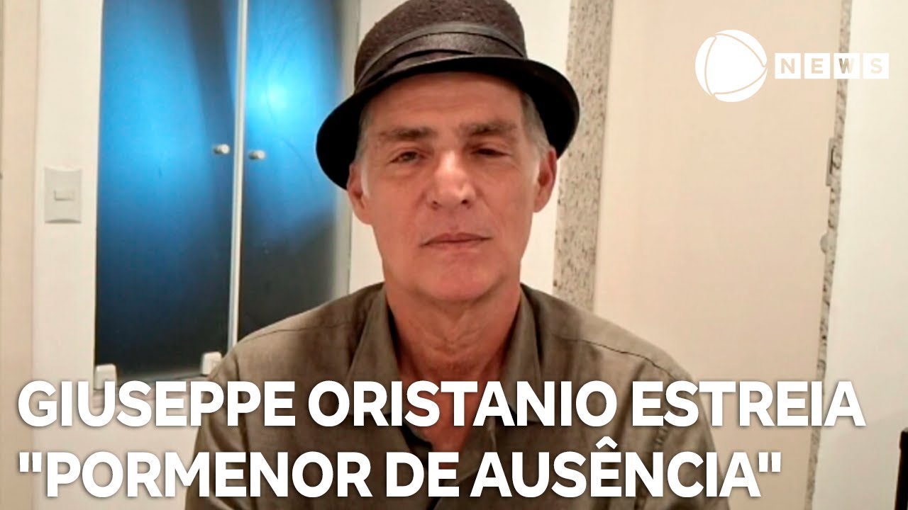 Ator Giuseppe Oristanio estreia peça Pormenor de Ausência essa semana em São Paulo