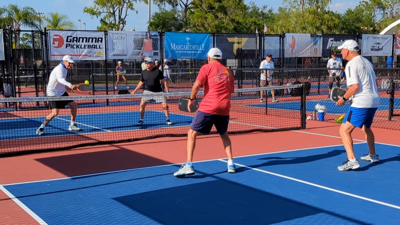 Gold Medal Match: Men's 75+ Pickleball at US Open 2024