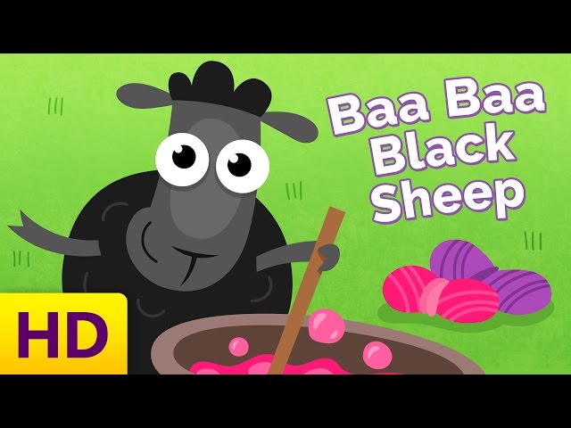 Baa Baa Black Sheep - Children's Song with Lyrics - Nursery Rhymes & Songs