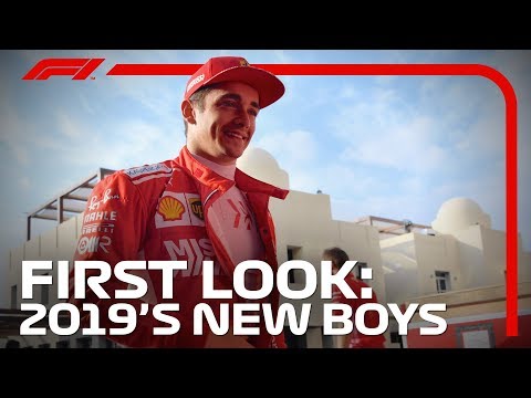 F1 2019 First Look: Drivers In New Cars And New Overalls In Abu Dhabi