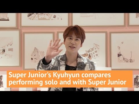 Super Junior's Kyuhyun compares performing solo and in Super Junior