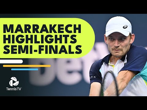 Goffin Plays Coria & Molcan Battles Djere | Marrakech 2022 Semi-Final Highlights