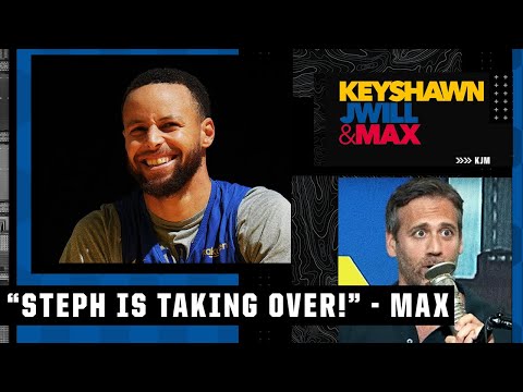 'Steph is TAKING OVER! This is something new!' - Max Kellerman reacts to Curry's 43-PT Game 4 | KJM video clip