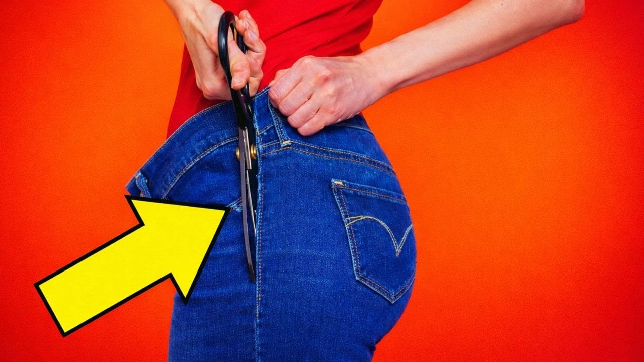 Smart DIY Tricks to Make Old Jeans Fit Perfectly or Repurpose Them Wisely👖✨