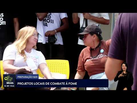 Preparação G20: projetos locais de combate à fome