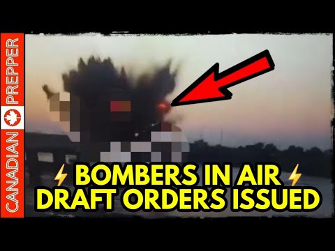 ⚠️ ALERT: MILITARY DRAFT BEGINS, NATO BLOWS UP Bridge in CRIMEA! RUSSIAN BOMBERS AIRBORNE
