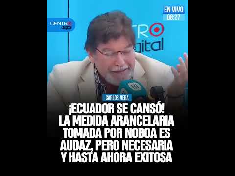 La medida arancelaria tomada por Noboa es audaz, pero necesaria y hasta ahora exitosa