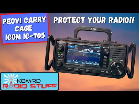 Peovi Tactical Carry Cage for Icom IC-705 | Drop Proof Your Radio!