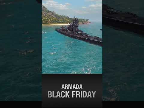 Black Friday begins in World of Warships!