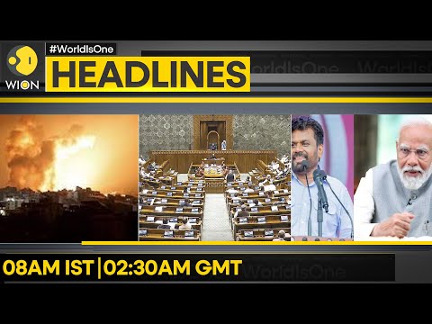 Israeli Strikes Kill 40 In Gaza | One Nation, One Election Bills Deferred | WION Headlines