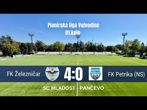 Pioniri: Železničar - Petrika (Novi Sad) 4:0 (2:0)