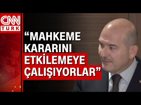 Bakan Soylu, İmamoğlu hakkındaki yargı kararıyla ilgili konuştu: 