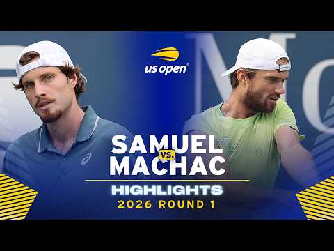 Toby Samuel vs. Tomas Machac Highlights | 2026 US Open Round 1