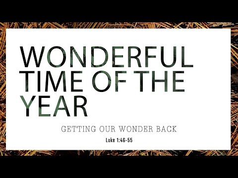 Wonderful Time Of The Year // Week 1