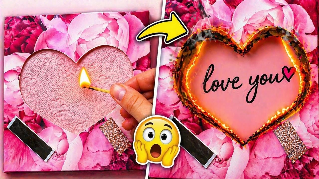 DIY Surprise Fire Card Idea for Happy Mother's Day! 💐 Mother’s Day Gifts That Feel Truly Special