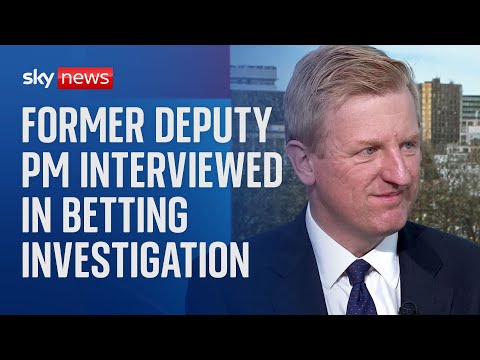 Former deputy prime minister Oliver Dowden interviewed in election betting probe