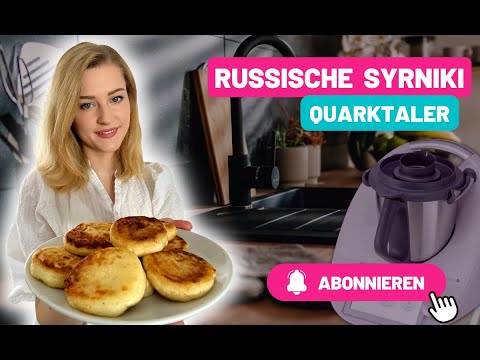 Russische Syrniki: köstliche Quarktaler - das ORIGINALREZEPT von unserer Mutti!Thermomix Rezept