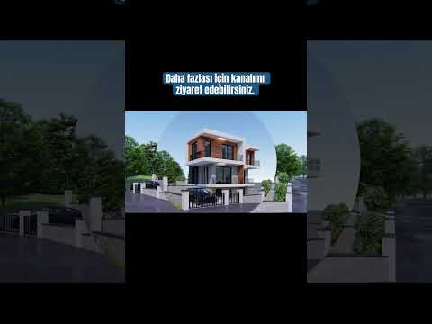 Arşivden ikiz villa görselleştirmesi 🏡 #mimari #tasarım #villa #render #çizim #3d #gayrimenkul
