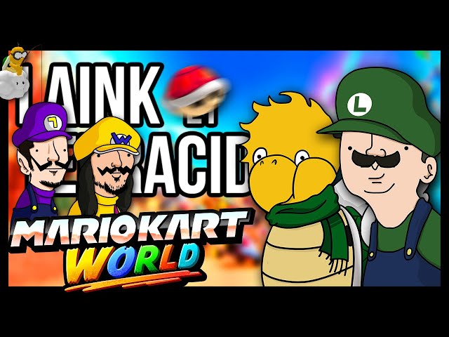C'EST LA VIDÉO QUI VA NOUS FAIRE BANNIR (Mario Kart World) ft. Jiraya et Hugo