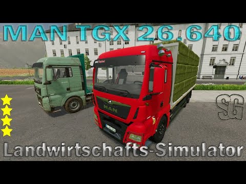 MAN TGX 26.640 Straw Bale v1.0.0.0