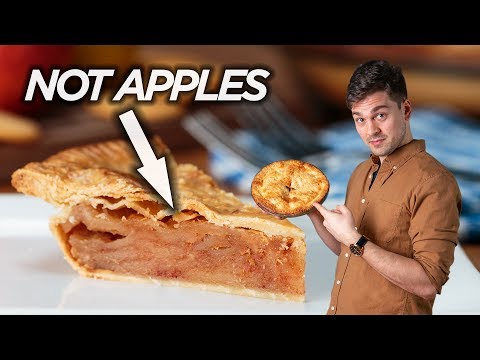 Can This Apple-less Apple Pie Taste Like The Real Thing" ? Tasty