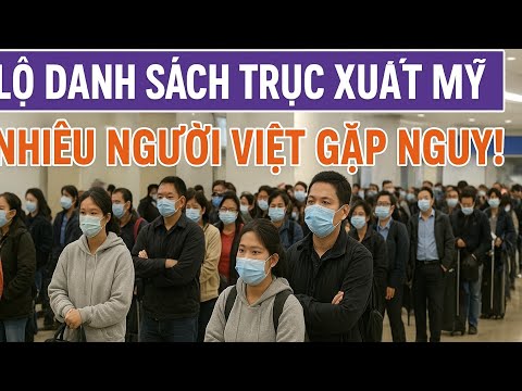 LỘ DANH SÁCH TRỤC XUẤT Ở MỸ 2025 – NHIỀU NGƯỜI VIỆT BỊ GỌI TÊN!